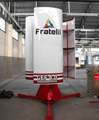 Aerogerador Eólico Fratelli Vertical – Gef 4.0